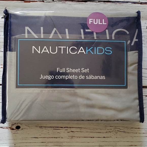 🆕️ NAUTICA KIDS FULL SHEET SET ⚓ - Picture 3 of 6